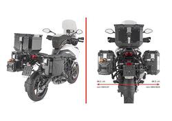Portavaligie laterale Givi PLOS5145CAM CAM-SIDE Tr