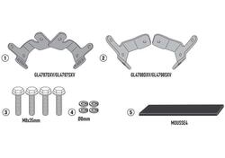 kit montaggio Givi 1192KITPX per attacco laterale
