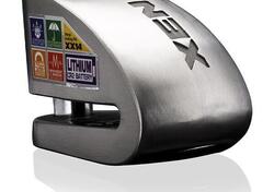 Bloccadisco con allarme Xena xx14 in acciaio inox