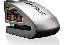 Bloccadisco con allarme Xena xx15 in acciaio inox