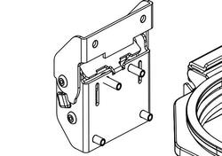 Accessorio cerniera di rotazione Givi Z8169R coper