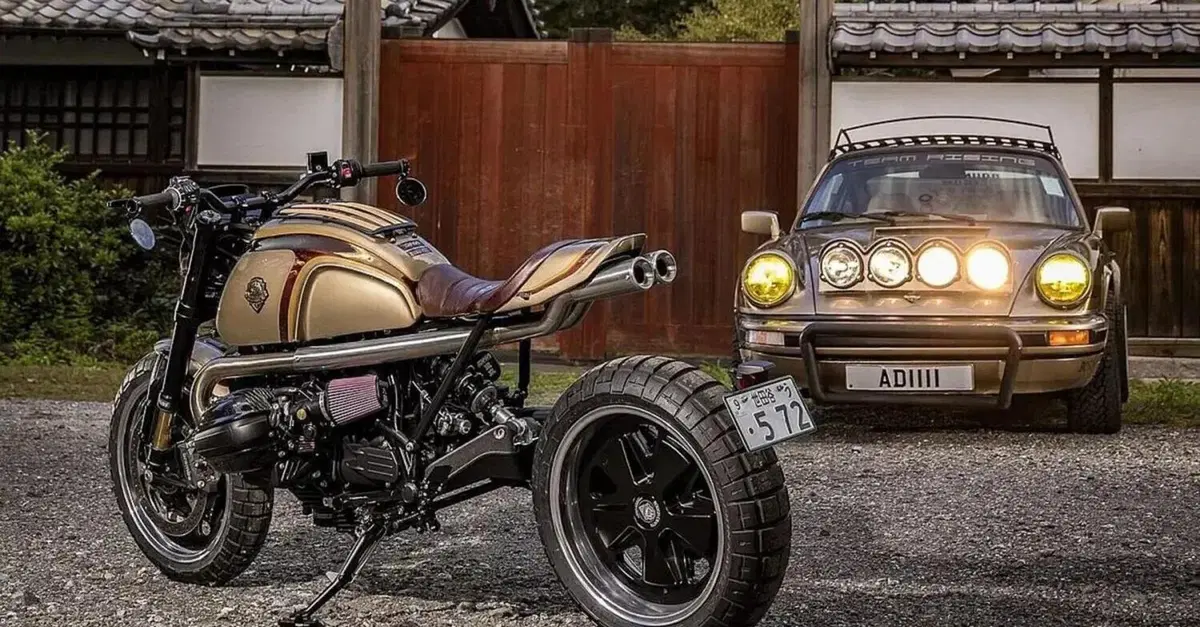 Una R12 nineT &ldquo;alla Porsche&rdquo;: la nuova creazione firmata Rough Crafts