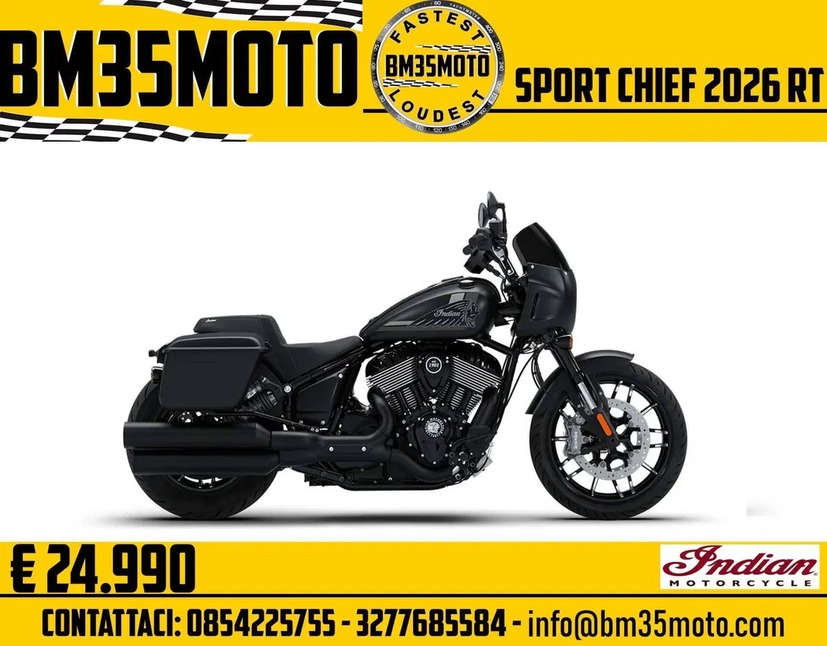 Indian Sport Chief 1890 RT (2025 - 26)