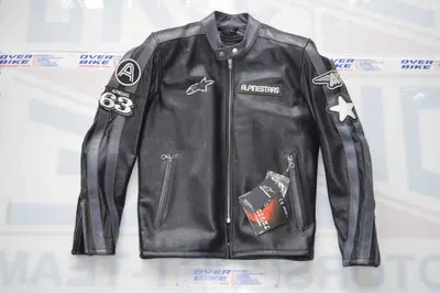 GIACCA PELLE VELOCITY TAGLIA S Alpinestars