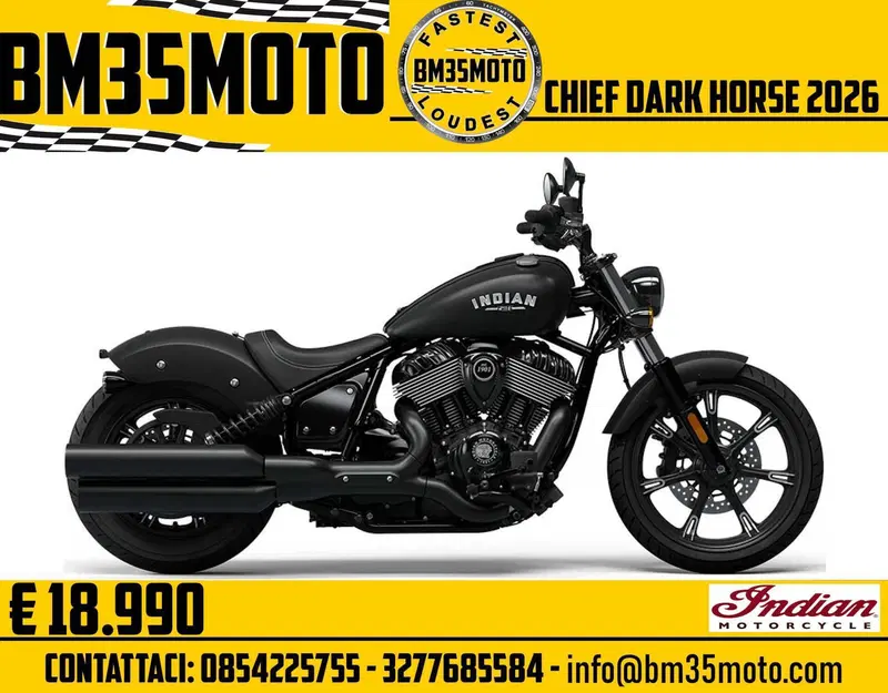 Indian Chief 1890 Dark Horse (2021 - 26)