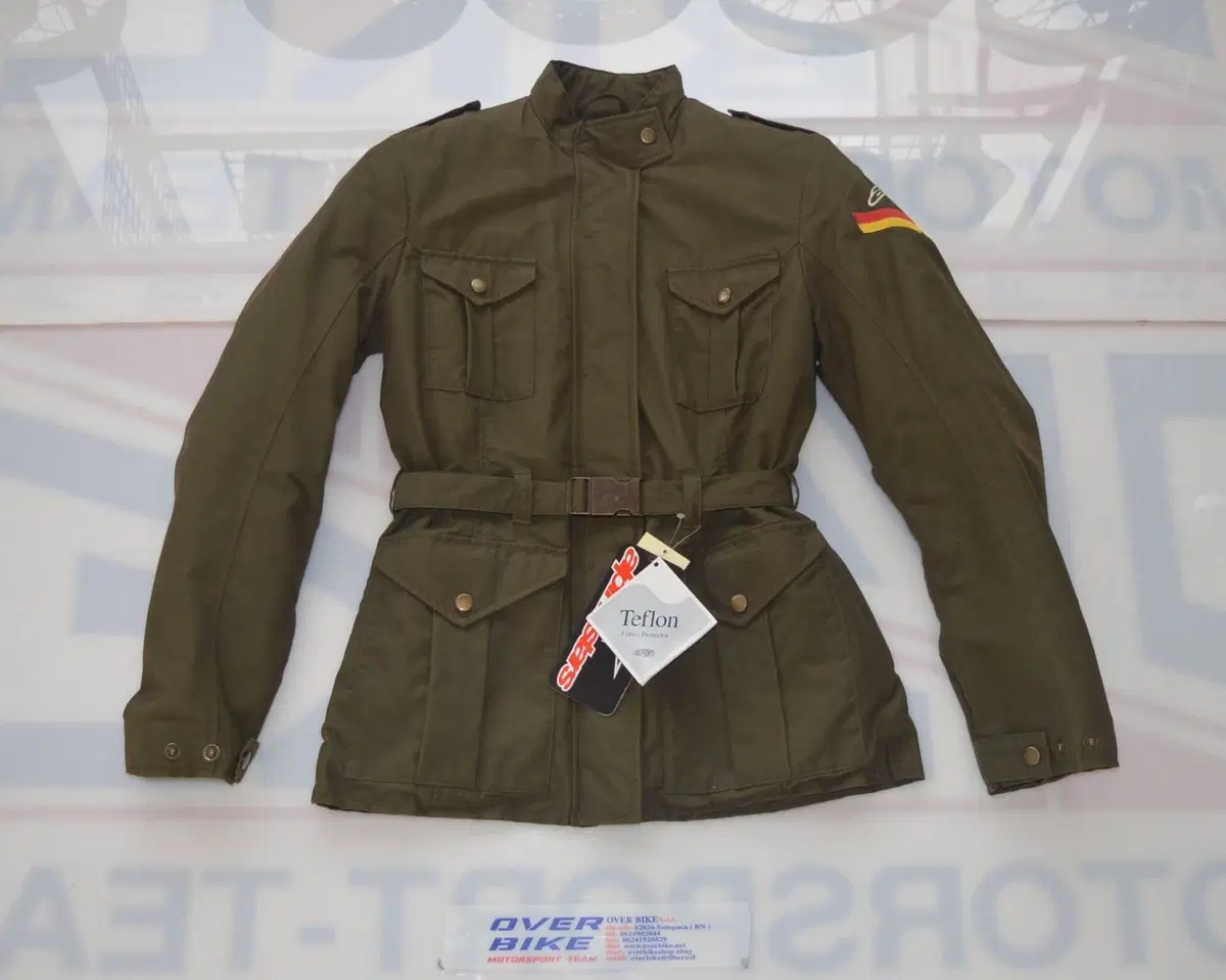 GIACCA DONNA 4W COMBAT VERDE TAGLIA S Alpinestars