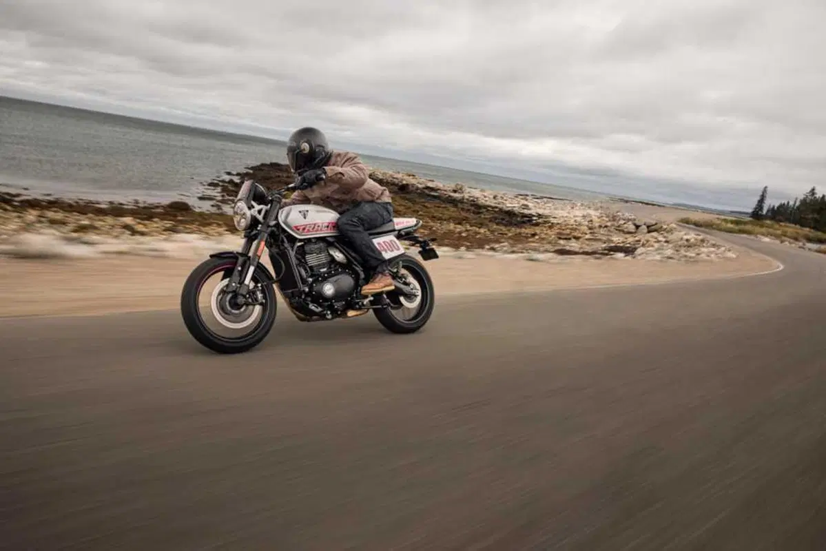 Triumph Tracker 400 2026: scheda tecnica e prezzo della nuova monocilindrica Flat Track [GALLERY] (15)