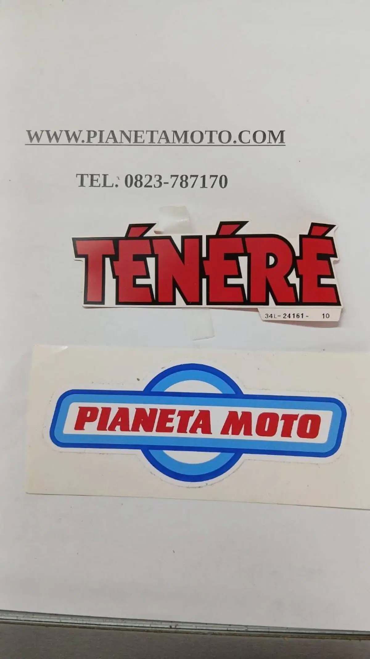 34L2416110 SCRITTA SERBATOIO TENERE' Yamaha