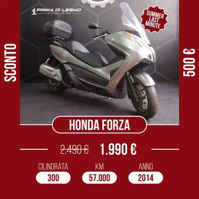 Honda Forza 300 ABS (2013 - 17) usata