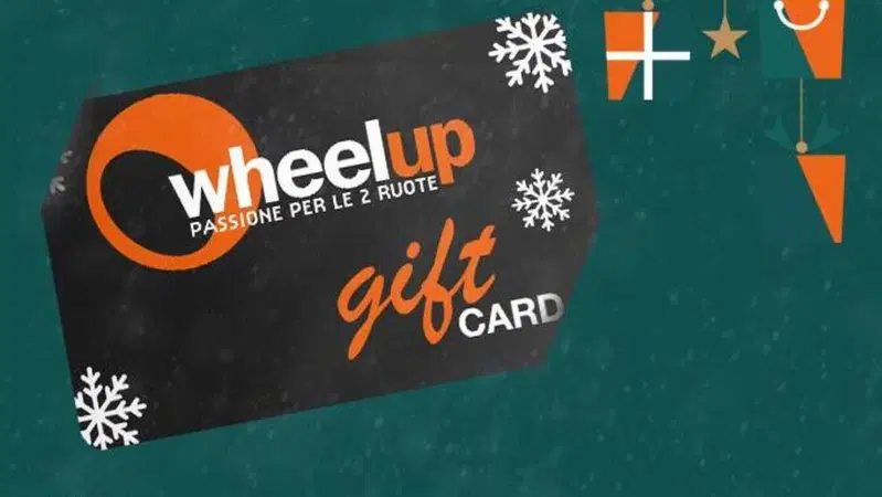 Natale 2025, idee regalo per motociclisti, 22 dicembre: Gift Card Wheelup