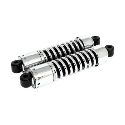 Ammortizzatori 12" cromati Custom Chrome molla a v Progressive Suspension