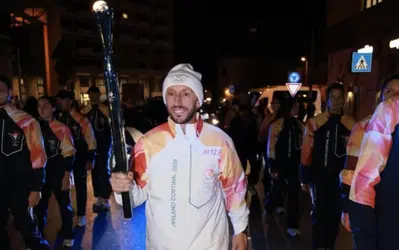 Da Roma a Palermo: Lupino e Cairoli portano la Fiamma Olimpica di Milano-Cortina 2026