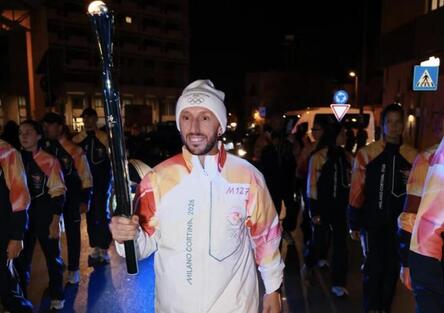 Da Roma a Palermo: Lupino e Cairoli portano la Fiamma Olimpica di Milano-Cortina 2026