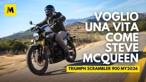 Più elettronica, ma il gusto è rimasto lo stesso? Triumph Scrambler 900 m.y. 2026: il TEST!