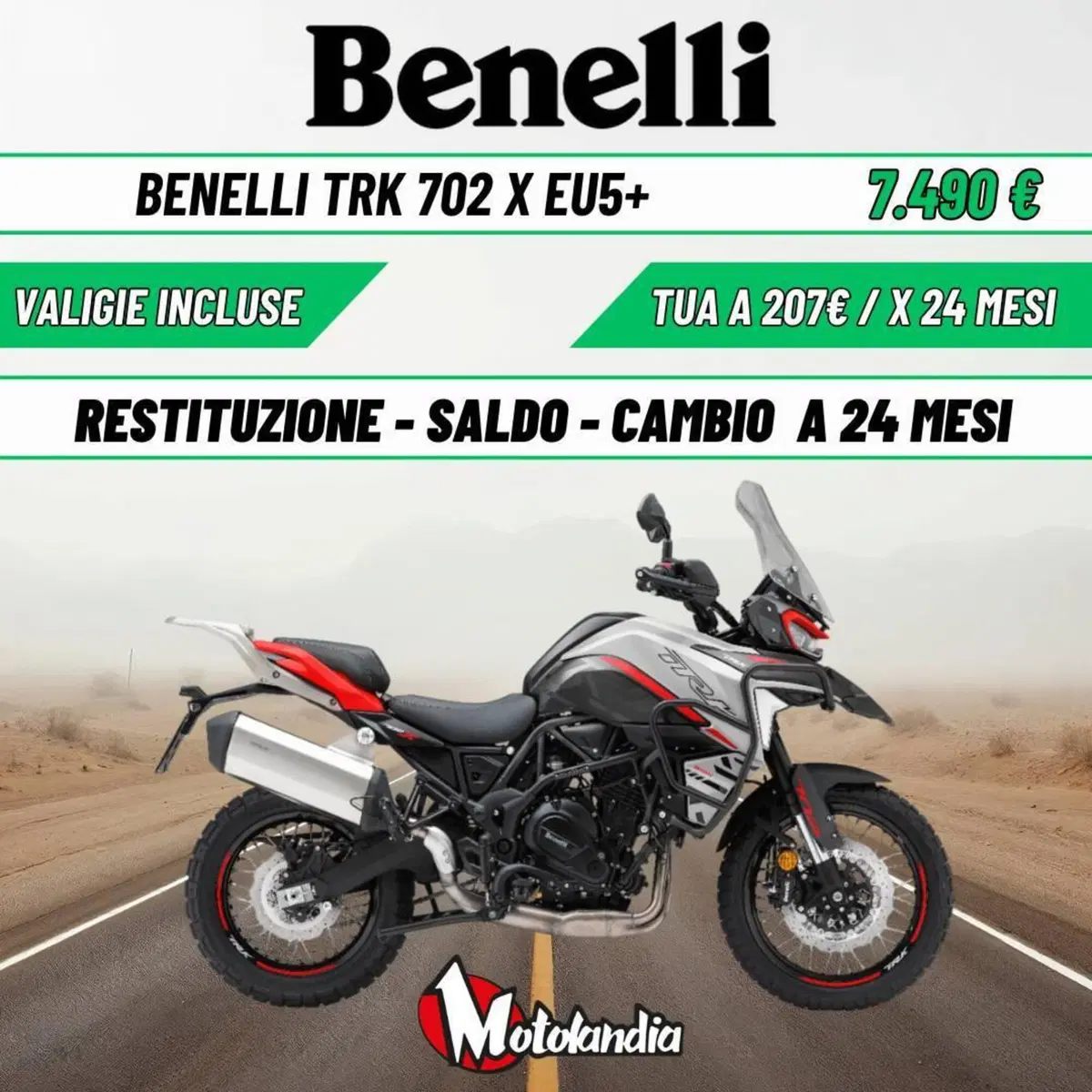 Benelli TRK 702X (2026)