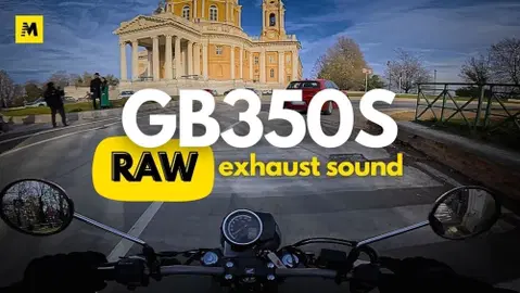 POV Honda GB350S Superga (TO) || Pure Engine Sound ASMR Ride