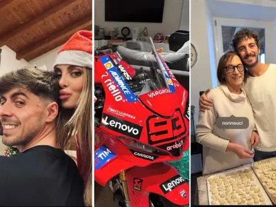 MotoGP: tra panettoni, feste e allenamenti ecco le vacanze di Natale 2025 dei piloti del Motomondiale