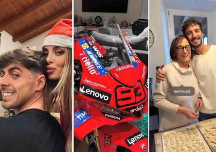 MotoGP: tra panettoni, feste e allenamenti ecco le vacanze di Natale 2025 dei piloti del Motomondiale