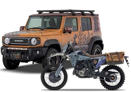 DR-Z4S x Monster Hunter Wilds Edition: la dual sport Ssuzuki veste i panni dell’avventura videoludica