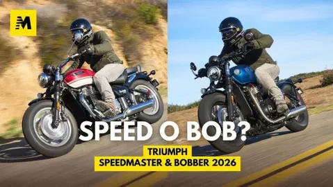 Bobber o Speedmaster? Abbiamo guidato le versioni 2026 delle cruiser Triumph