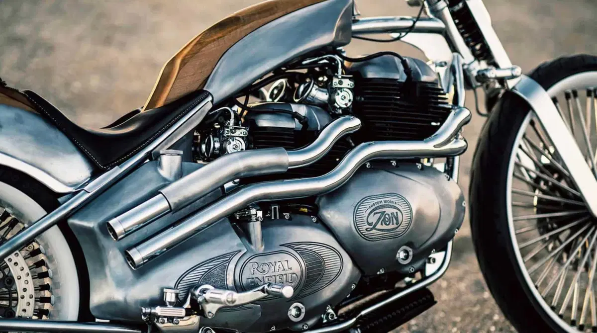 Dal Giappone Royal Enfield Vita, la special di Custom Works Zon [GALLERY] (7)