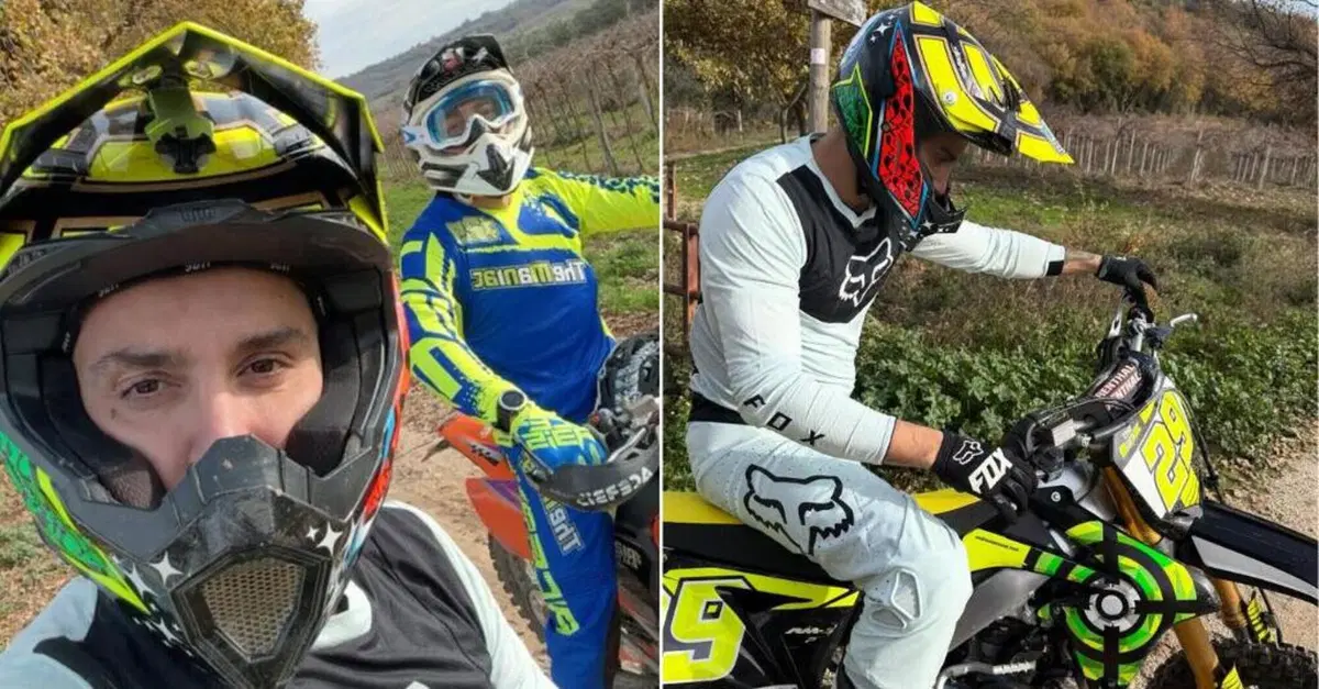 SBK. Andrea Iannone tra Motocross e Superbike: per le vacanze sceglie il tassello!