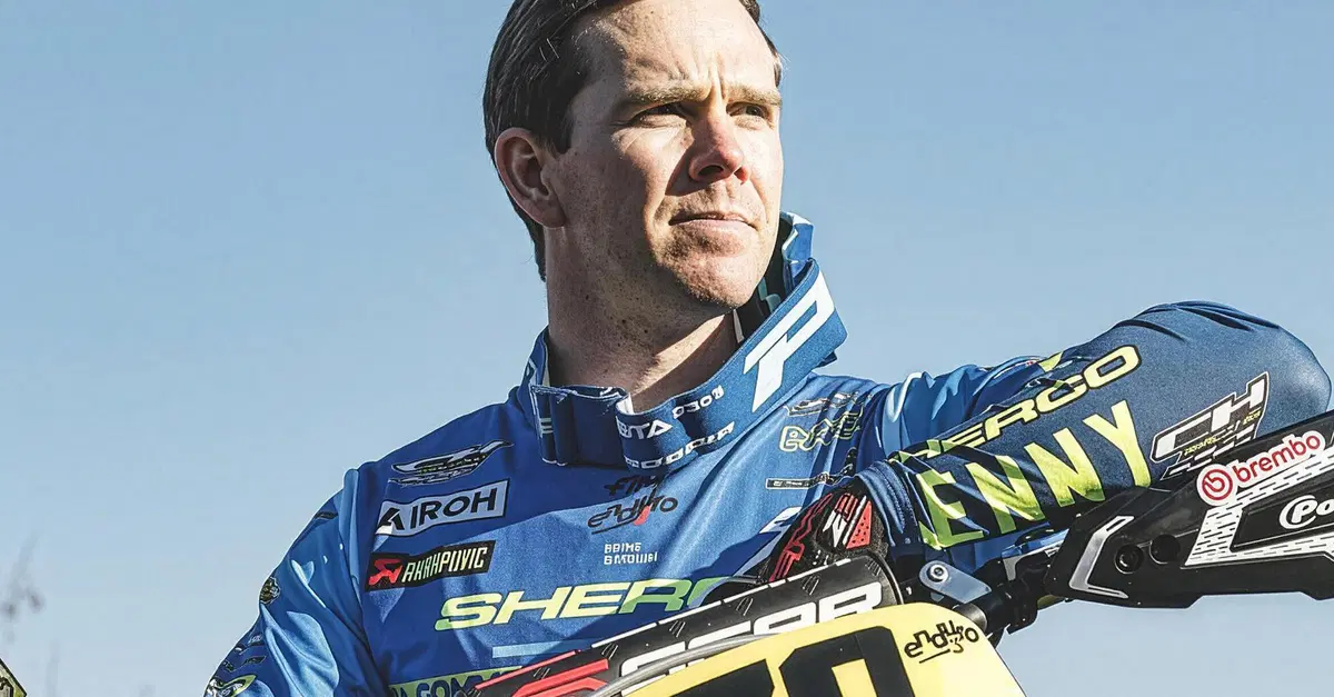 EnduroGP26. Steve Holcombe &egrave; Sherco
