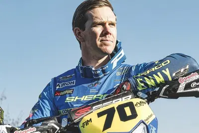 EnduroGP26. Steve Holcombe &egrave; Sherco