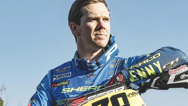EnduroGP26. Steve Holcombe &egrave; Sherco
