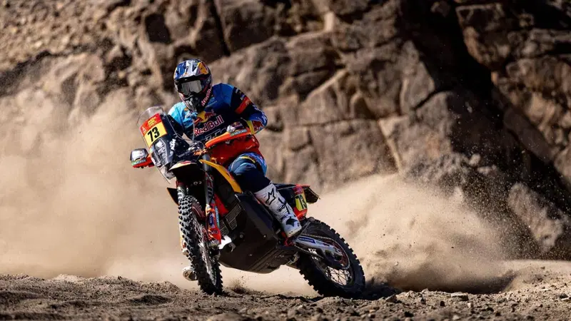 Dakar 2026. Tappa 1. Doppietta Edgar Canet, KTM, e vittoria di Guillaume De Mevius, Mini