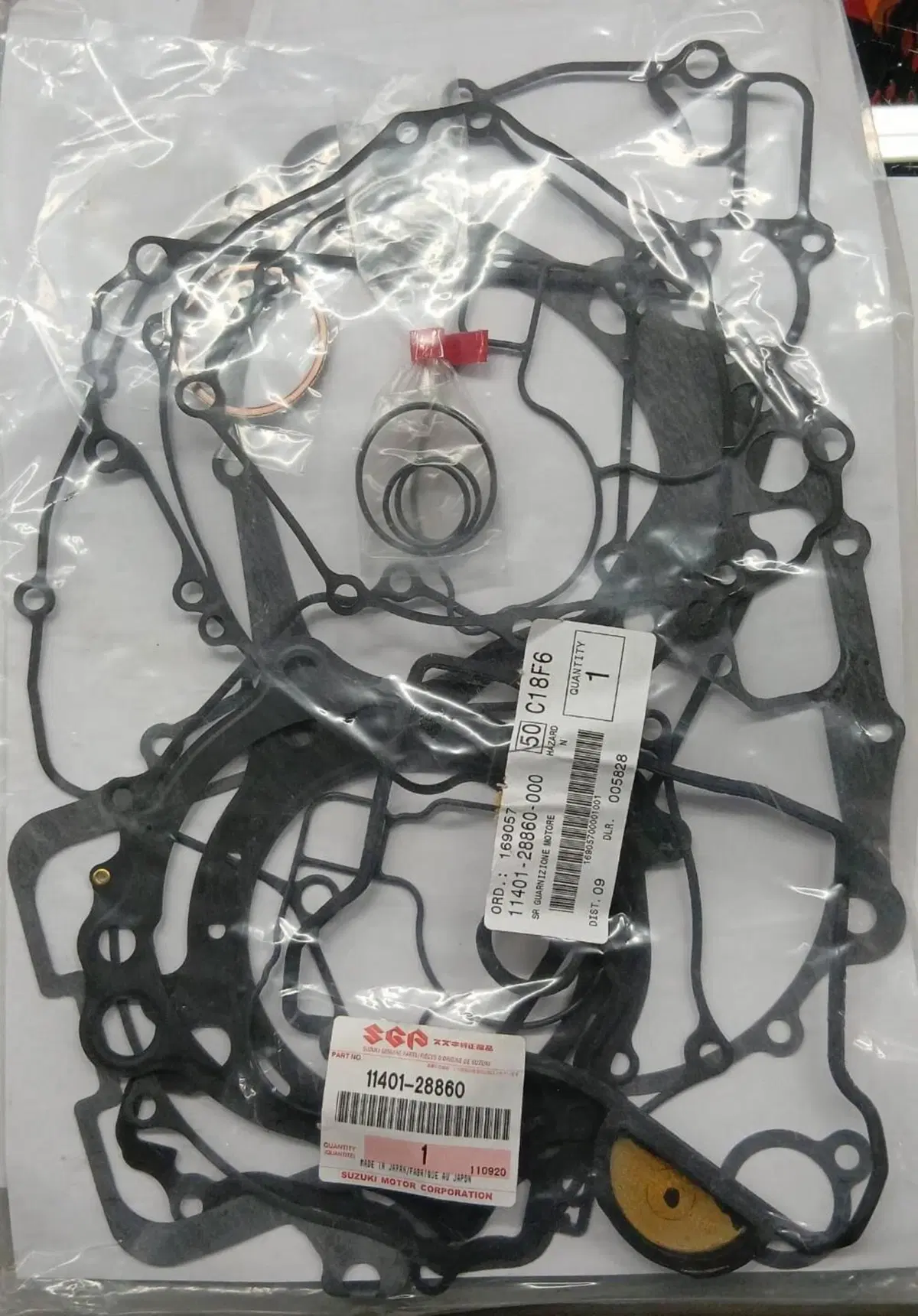 1140128860 SERIE GUARNIZIONI MOTORE RMZ 450 Suzuki
