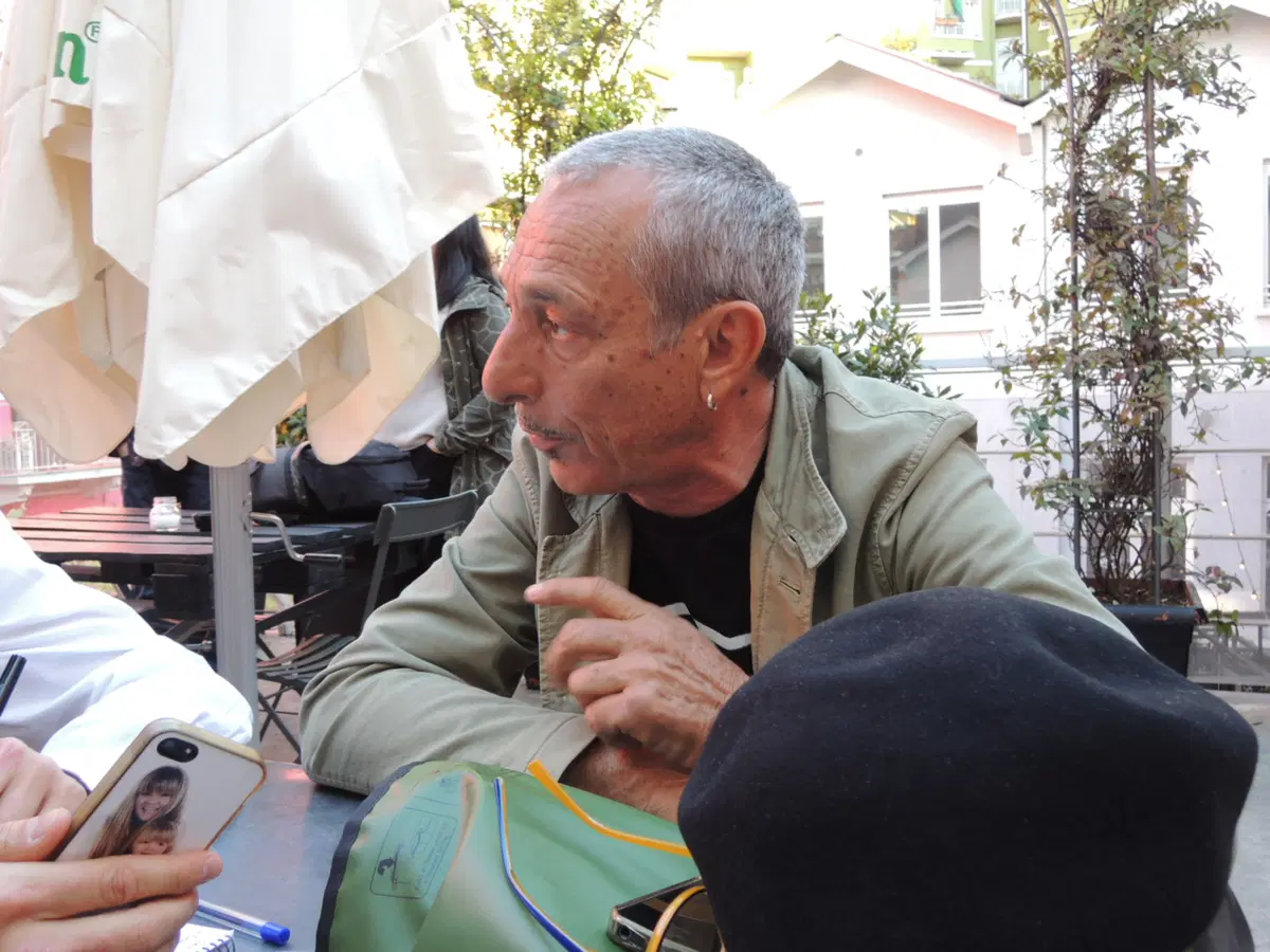 Agostini e Lucchinelli con Dainese per presentare il Webisode #5 Old Dogs (13)
