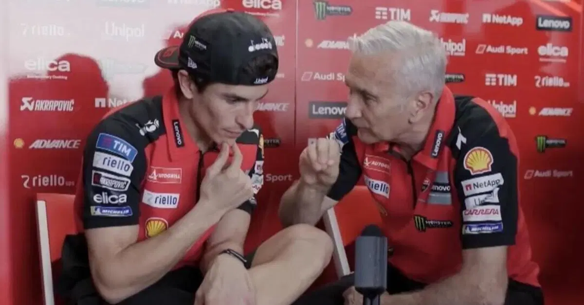 MotoGP 2026. Marc Marquez torna oggi (e domani) in pista sotto l&rsquo;occhio attento di Davide Tardozzi