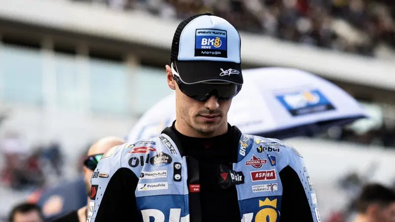 MotoGP 2026. Infortunio in allenamento per Fermin Aldeguer