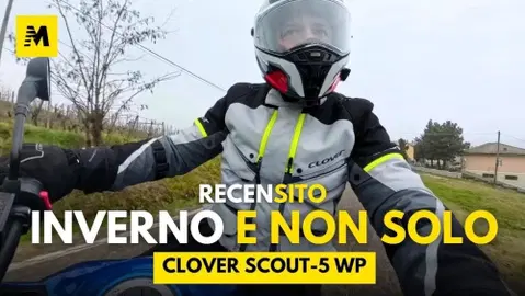 Clover SCOUT-5 WP: Giacca Impermeabile e Ventilata AA | Recensione Completa su Strada!