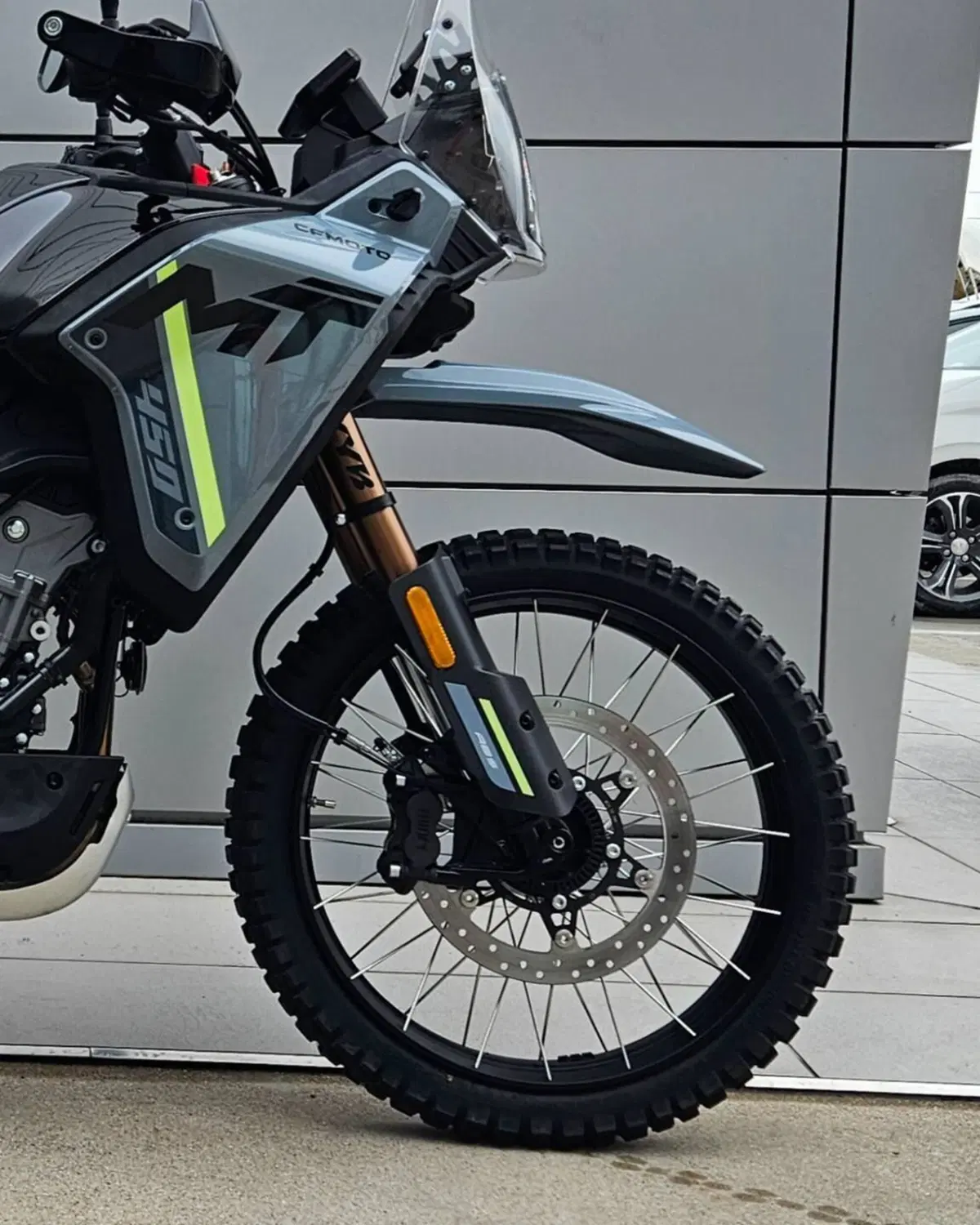 PARAFANGO ALTO CFMOTO 450 MT GREY