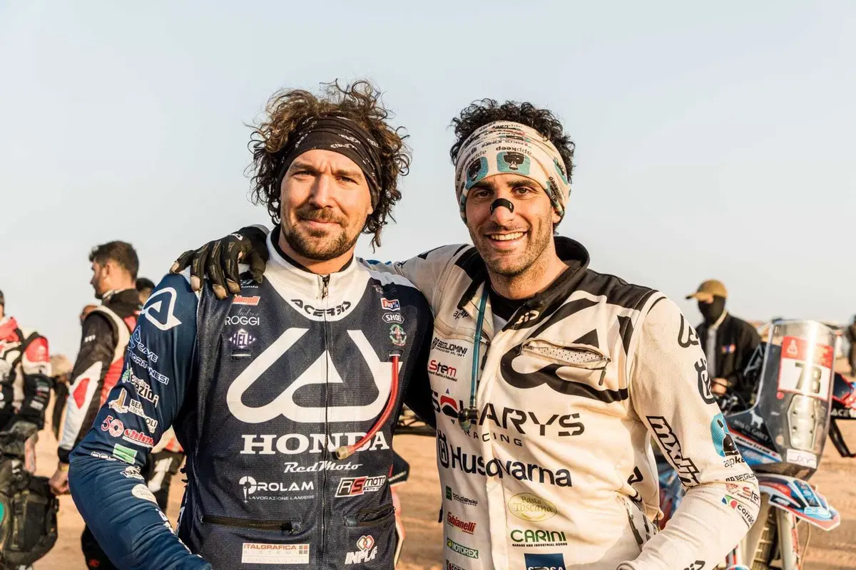 Dakar 2026. T6. Sanders autovelox, dal capolavoro al verbale! Vince Brabec, Honda. Al Attiyah, Toyota, entra nel suo parco giochi (6)