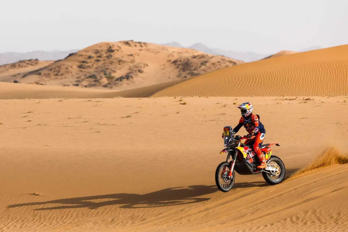 Dakar 2026. T7. Imboscata con doppietta KTM, e un bel nulla di fatto Lategan che salva Al Attiyah [VIDEO] (15)