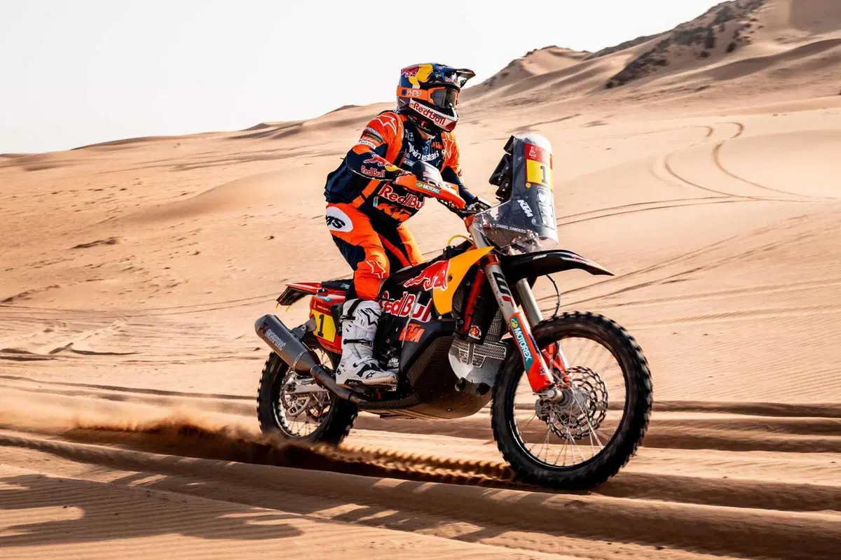 Dakar 2026. T7. Imboscata con doppietta KTM, e un bel nulla di fatto Lategan che salva Al Attiyah [VIDEO] (18)