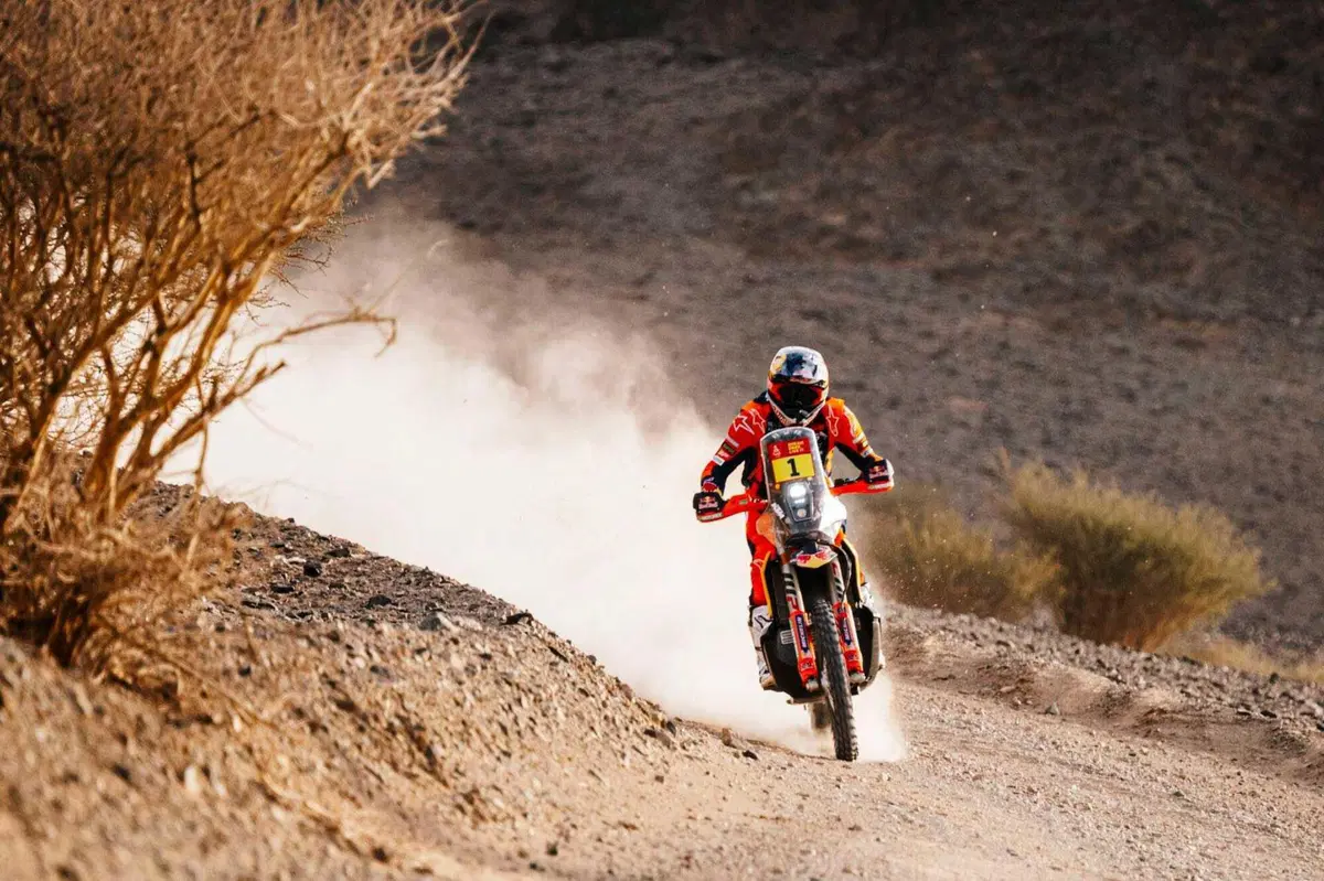 Dakar 2026. T7. Imboscata con doppietta KTM, e un bel nulla di fatto Lategan che salva Al Attiyah [VIDEO] (20)