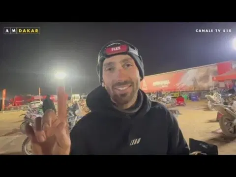 Dakar 26 Gerry con Tiziano Internò