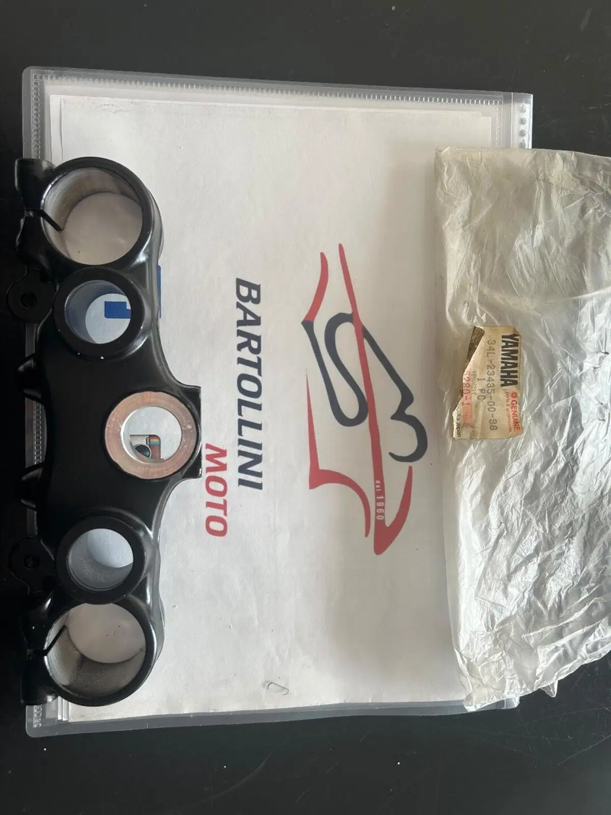 Piastra forcella superiore XT600 Yamaha
