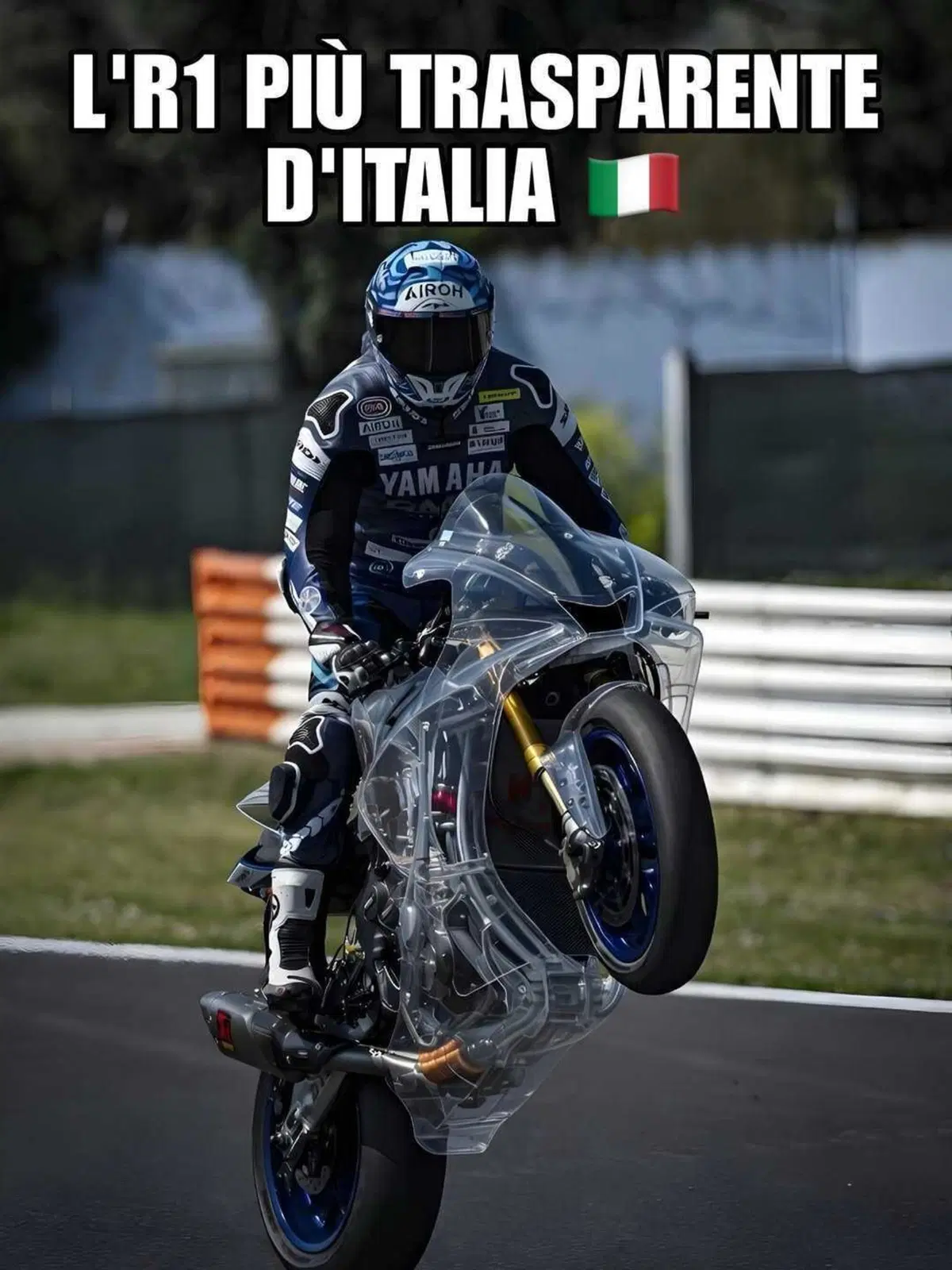Carene moto trasparenti: è questa la moda del 2026? Che stile la Yamaha R1 di Delbianco [GALLERY] (3)