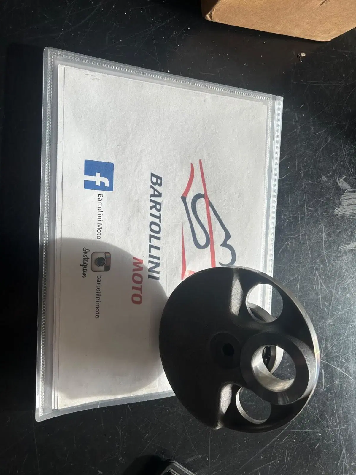 Spalla albero motore sinistra XT600 Yamaha (2)