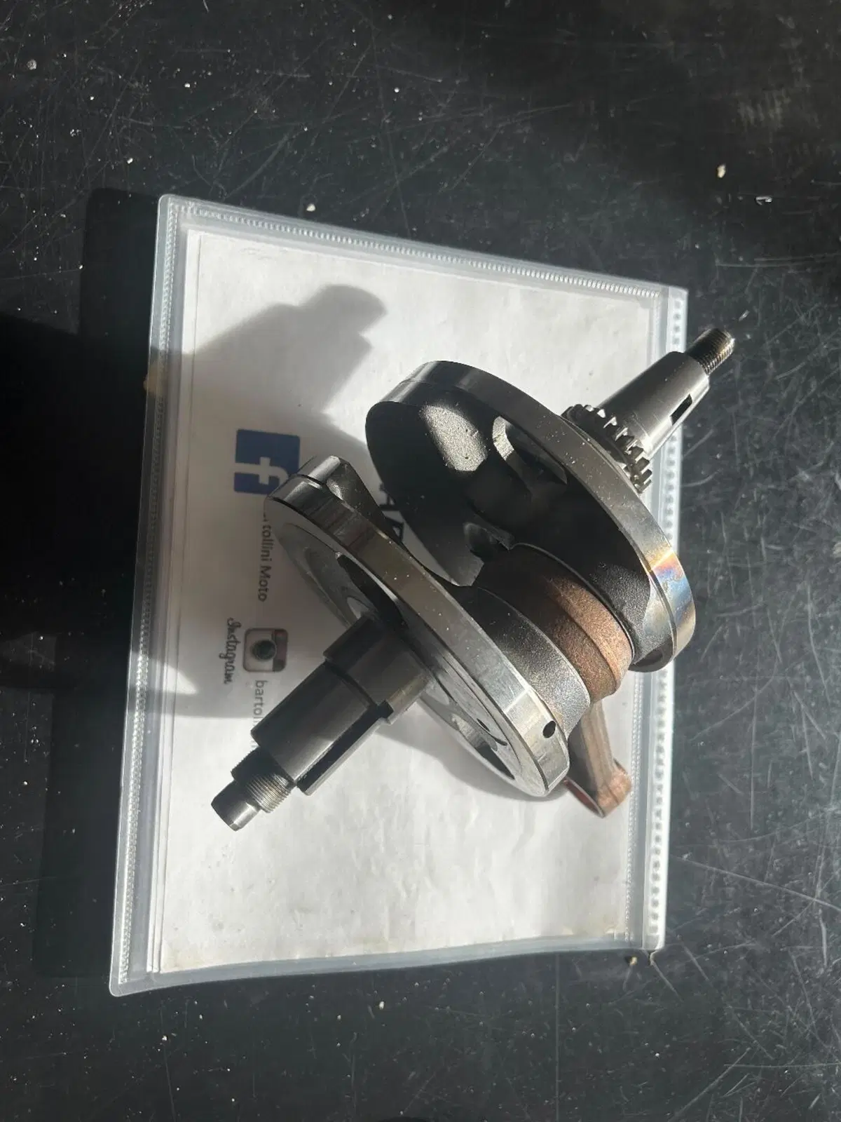 Albero motore XT600 Yamaha (2)