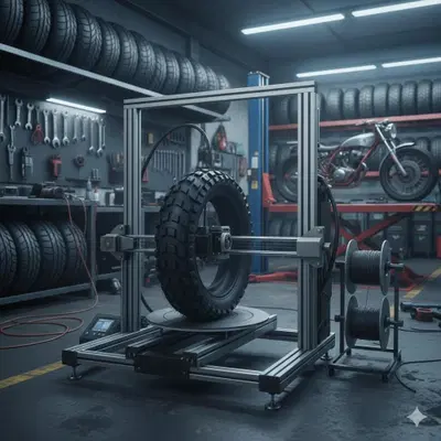 Pneumatici realizzati con stampante 3D, Hankook guida la rivoluzione