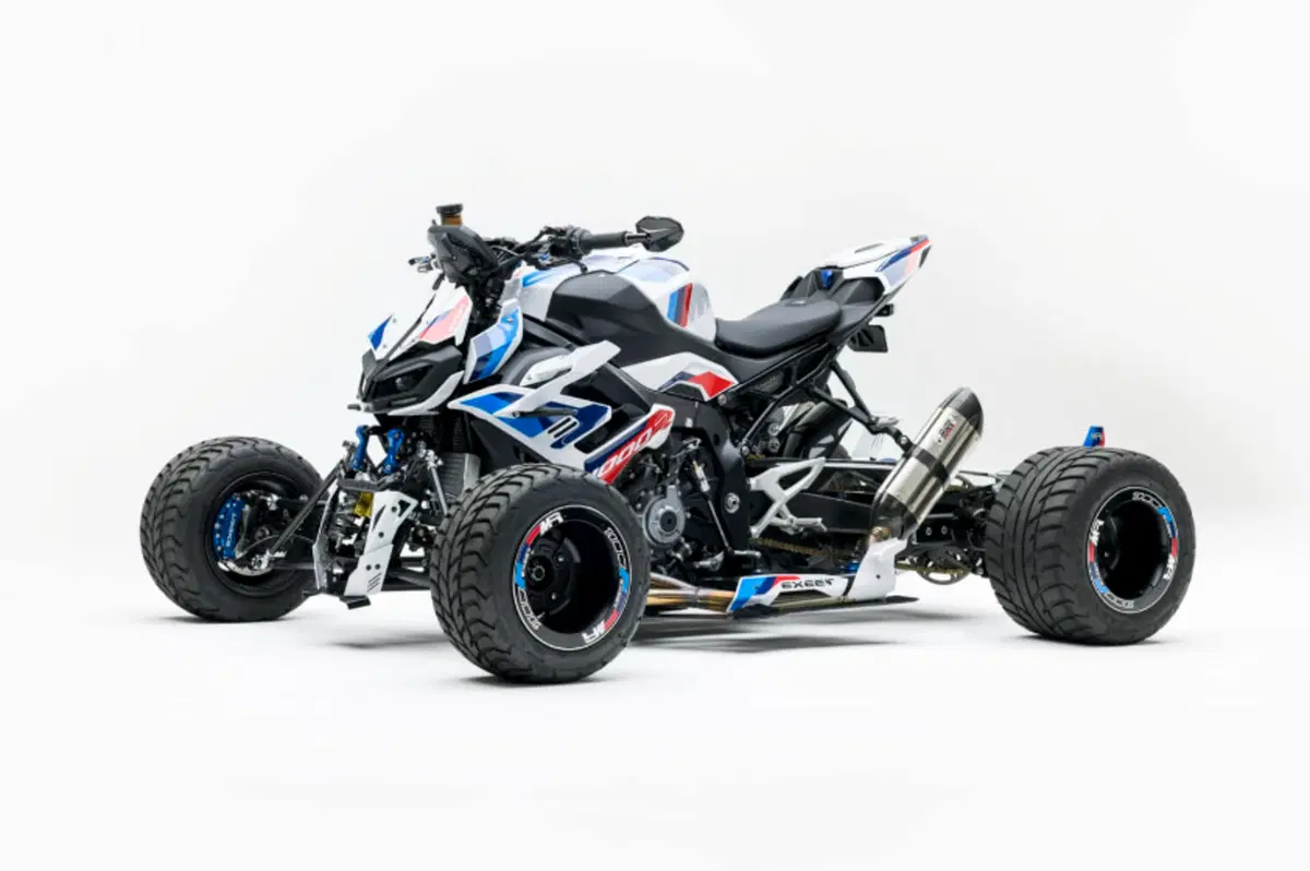 BMW M1000 R quad: 210 CV su quattro ruote. È tutto vero e omologato [GALLERY] (4)
