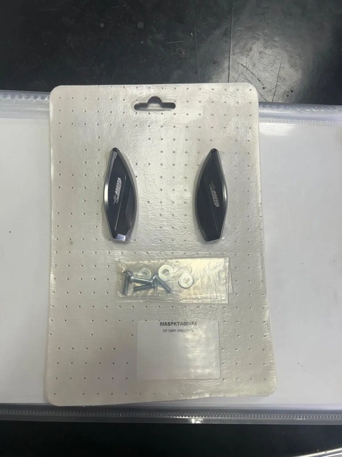 Kit tappi specchi Augusta F4 MV Agusta