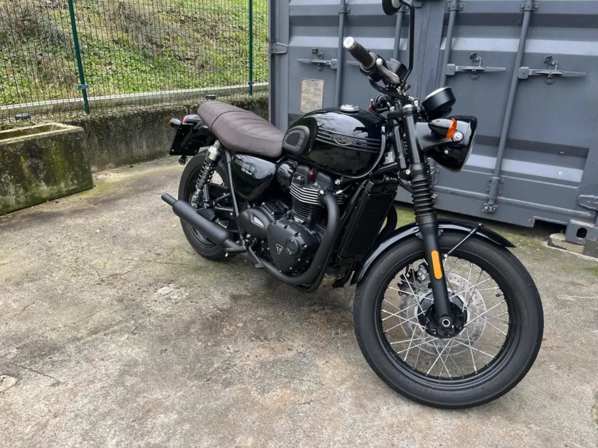 Triumph Bonneville T100 Black (2017 - 20) (4)