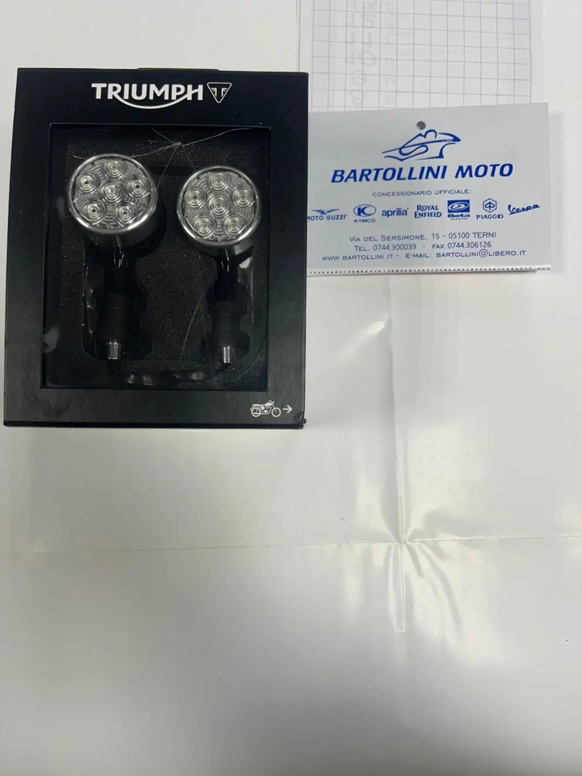 frecce led per Triumph